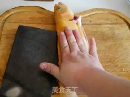 Make Fresh rainbow trout step 1