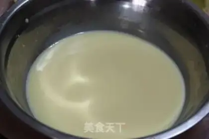 Make Cheese and egg cream step 3