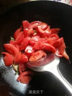 Make Tomato eggs for noodles step 9