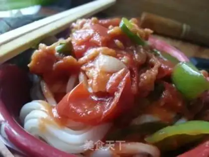 Make Tomato eggs for noodles step 14