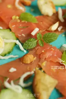 Make Smoked salmon salad step 4