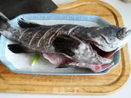 Make Steamed plaster fish step 3