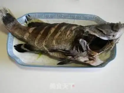 Make Steamed plaster fish step 7
