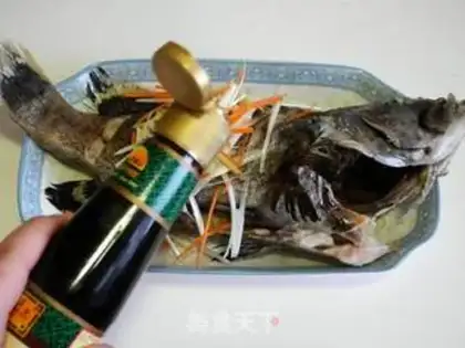 Make Steamed plaster fish step 9