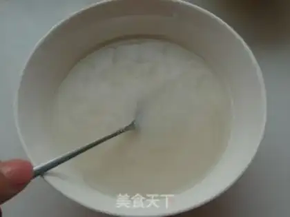Make Almond tofu step 2