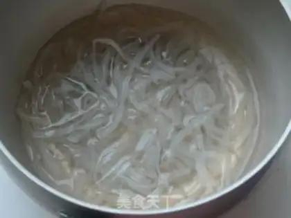 Make Almond tofu step 3