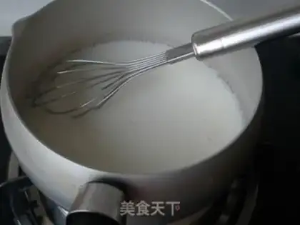 Make Almond tofu step 5