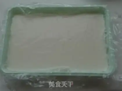 Make Almond tofu step 9