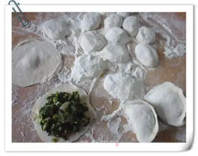 Make Triple veggie dumplings step 7