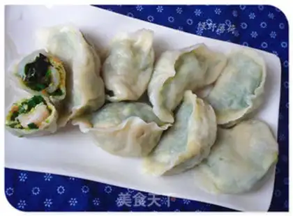 Make Triple veggie dumplings step 9