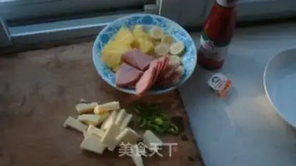Make Fruit pizza step 1