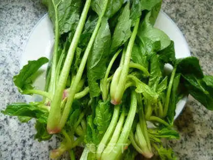 Make The spinach is on fire step 4