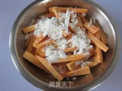 Make Gold potatoes step 1