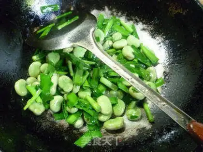 Make Scrambled beans step 11