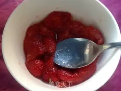 Make Strawberry Pear step 1