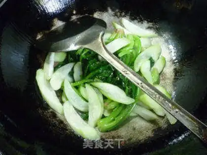 Make The spinach is on fire step 10
