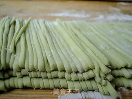 Make Spinach Hand pasta step 6