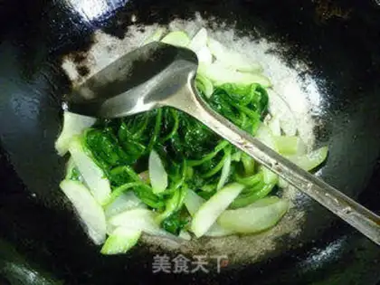 Make The spinach is on fire step 13