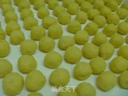 Make Creamed coconut ball step 8