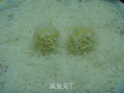 Make Creamed coconut ball step 9