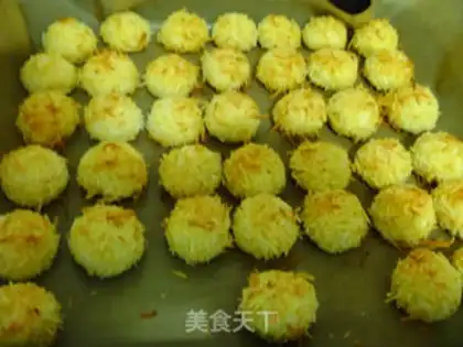 Make Creamed coconut ball step 12