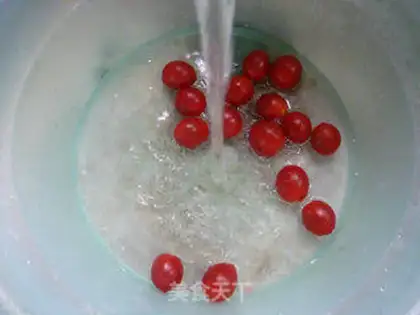 Make Holy fruit white step 1