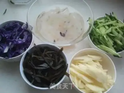 Make Improved tiger dish step 1