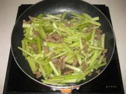 Make Celery beef step 6