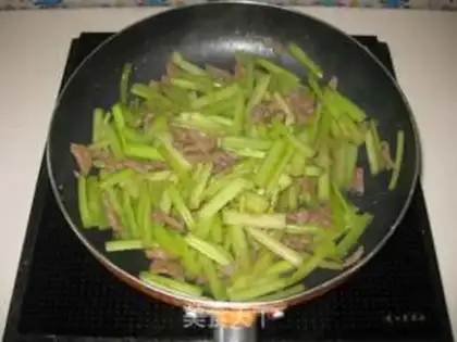 Make Celery beef step 7