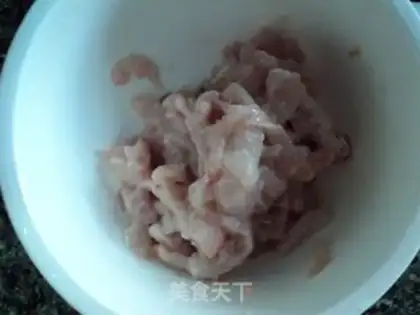 Make Garlic fried meat step 1