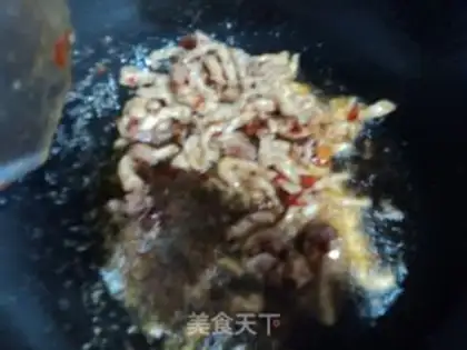 Make Garlic fried meat step 2