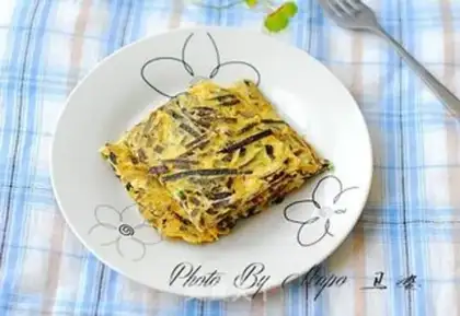 Make Sea omelet step 8