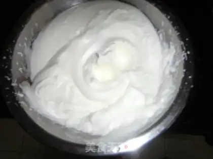 Make Milk blueberry cake step 7