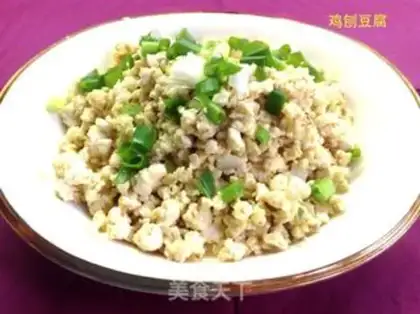 Make Chicken tofu step 6