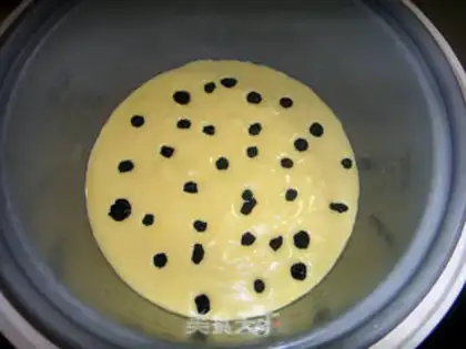 Make Milk blueberry cake step 12