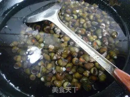 Make Scrambled snails step 5