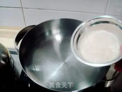 Make The porridge of the mountain step 1