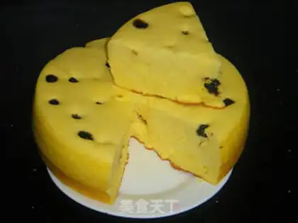 Make Milk blueberry cake step 15