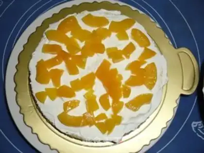 Make Basket cake step 5