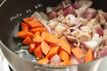 Make Curry chicken lids for cooking step 5