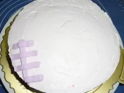 Make Basket cake step 9