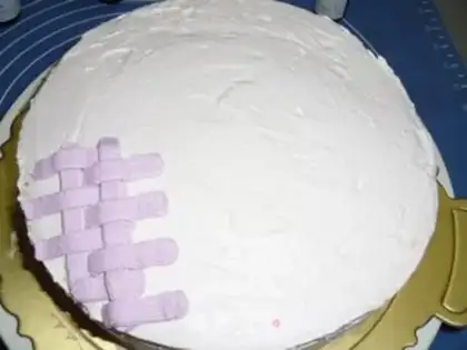 Make Basket cake step 10