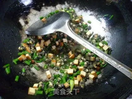 Make Scrambled snails step 17