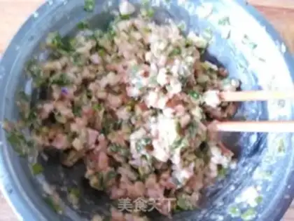 Make Fried dumplings step 1