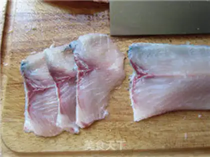 Make Sesamefish chops step 1