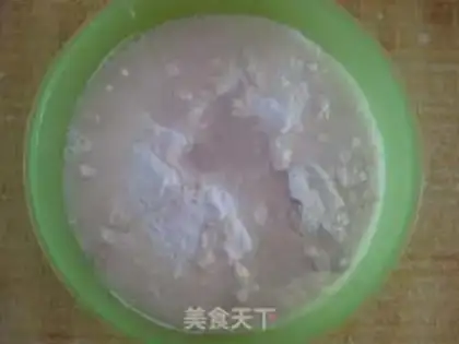 Make Bean buns step 1