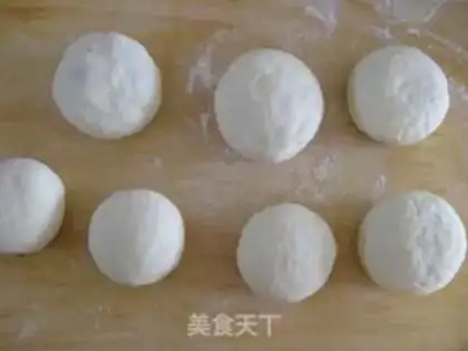 Make Bean buns step 7