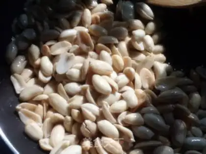 Make Spicy peanuts step 4