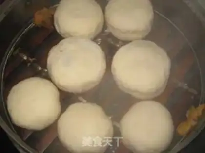 Make Bean buns step 10
