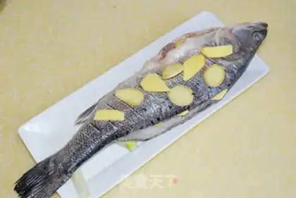 Make Steamed sea bass step 9
